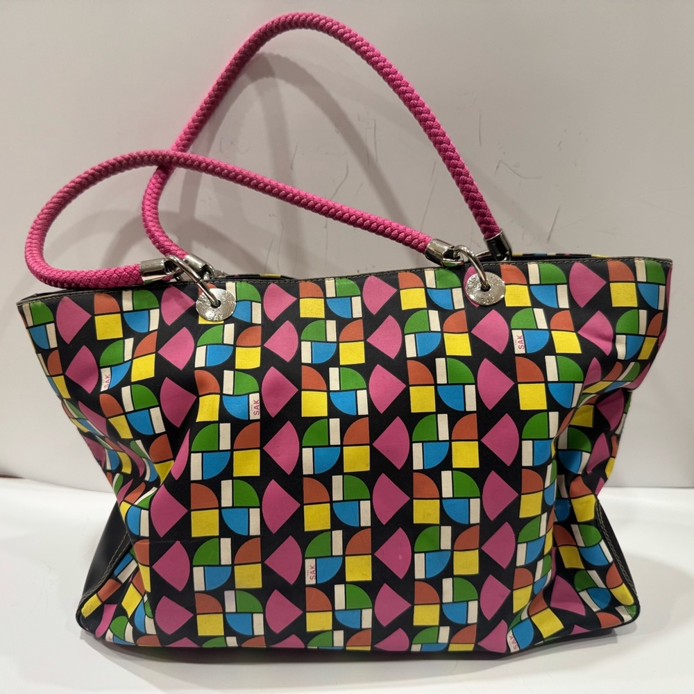 The Sak Multicolor Geometric Tote